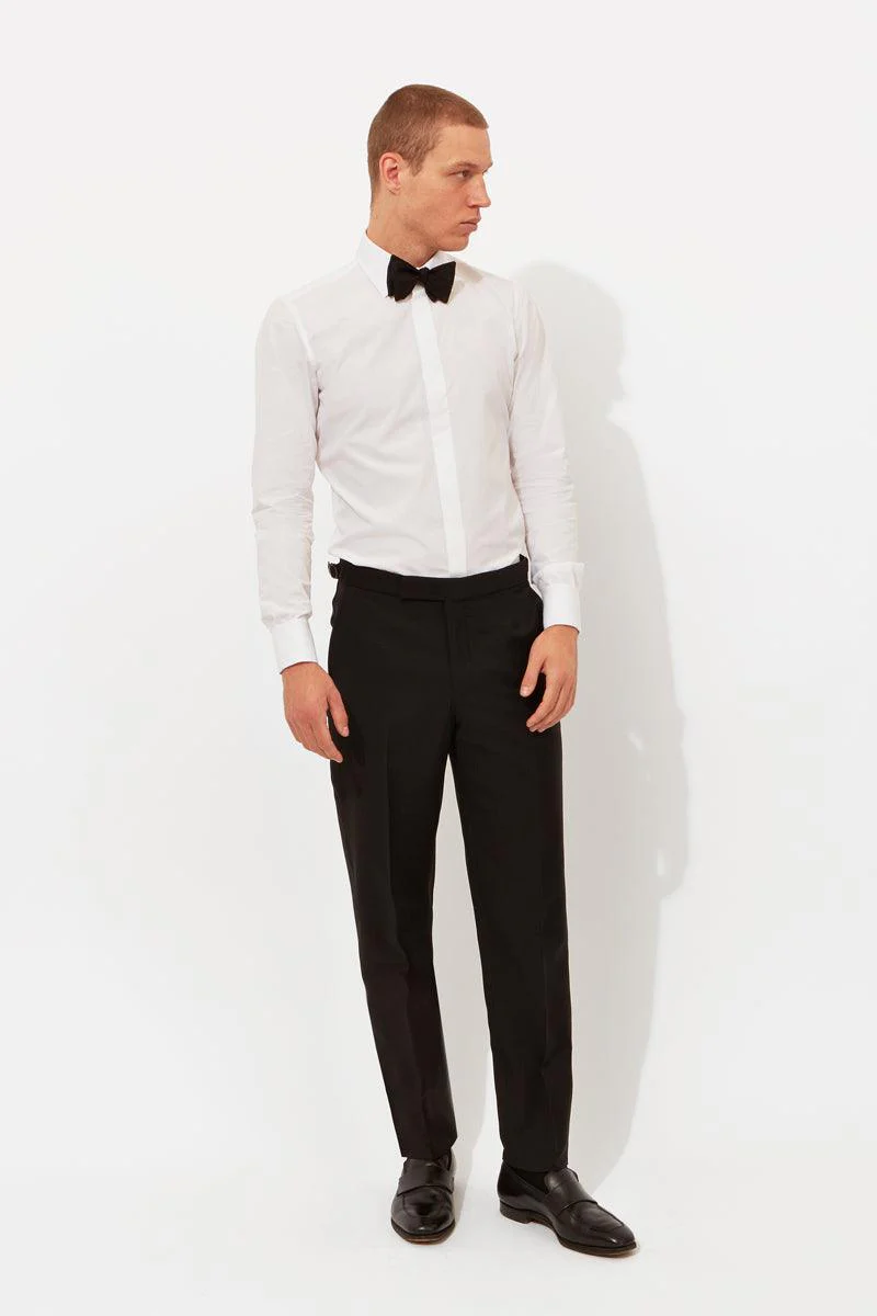 Black Peak Lapel Evening Suit - Image 5