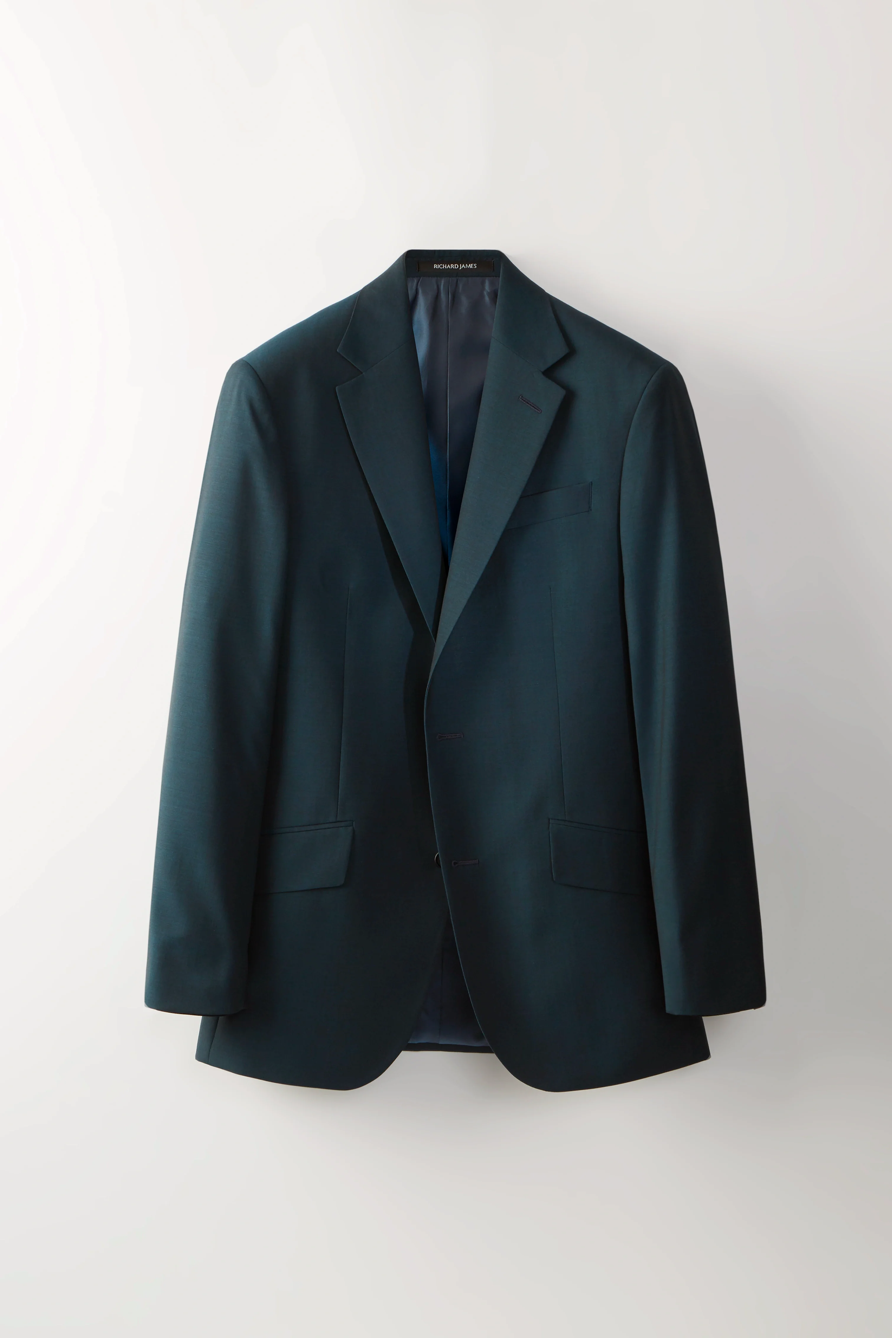 Chapman Jacket – Dark Teal Wool & Mohair