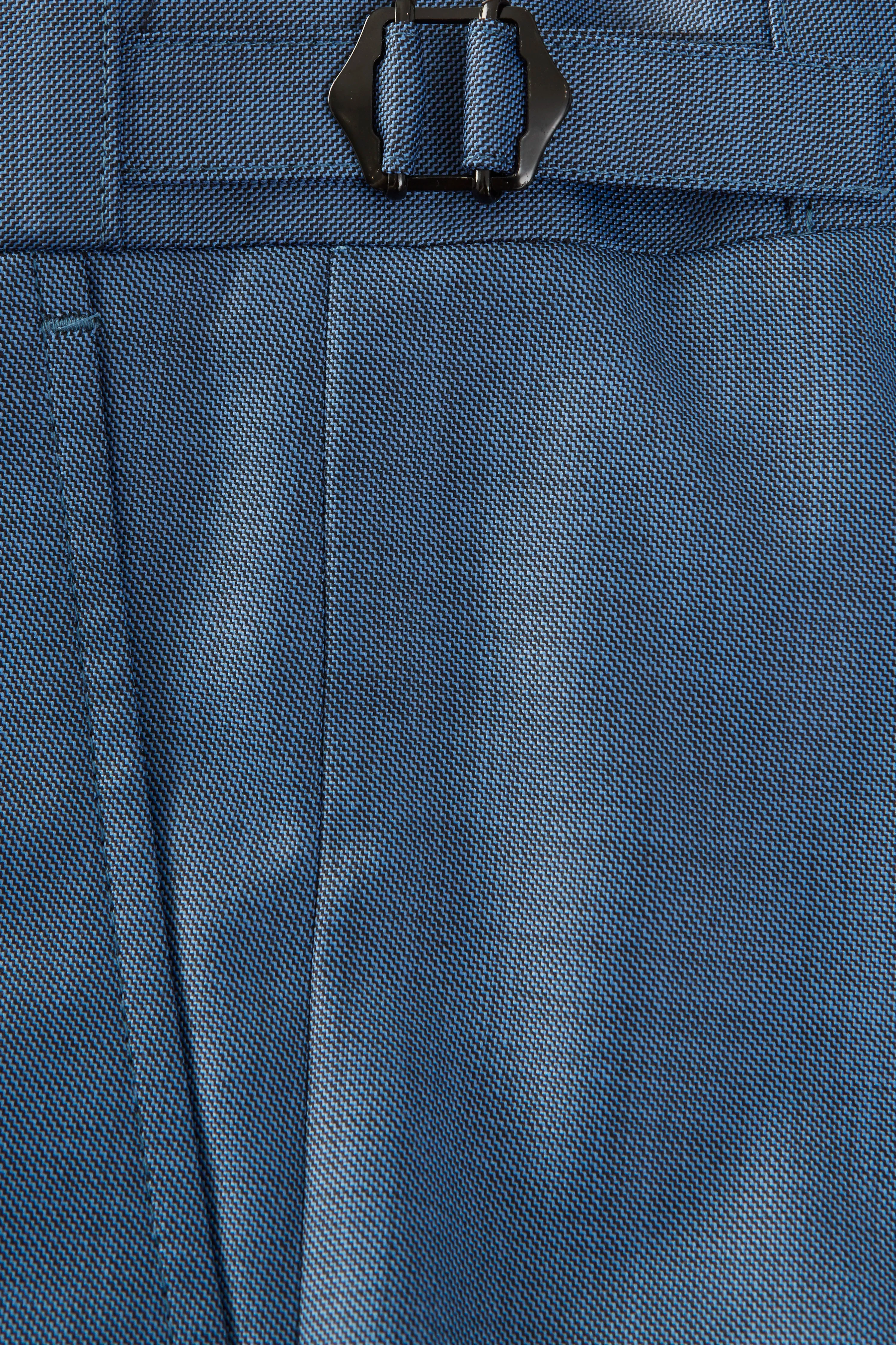 Chapman Suit – Cobalt Blue Sharkskin - Image 4