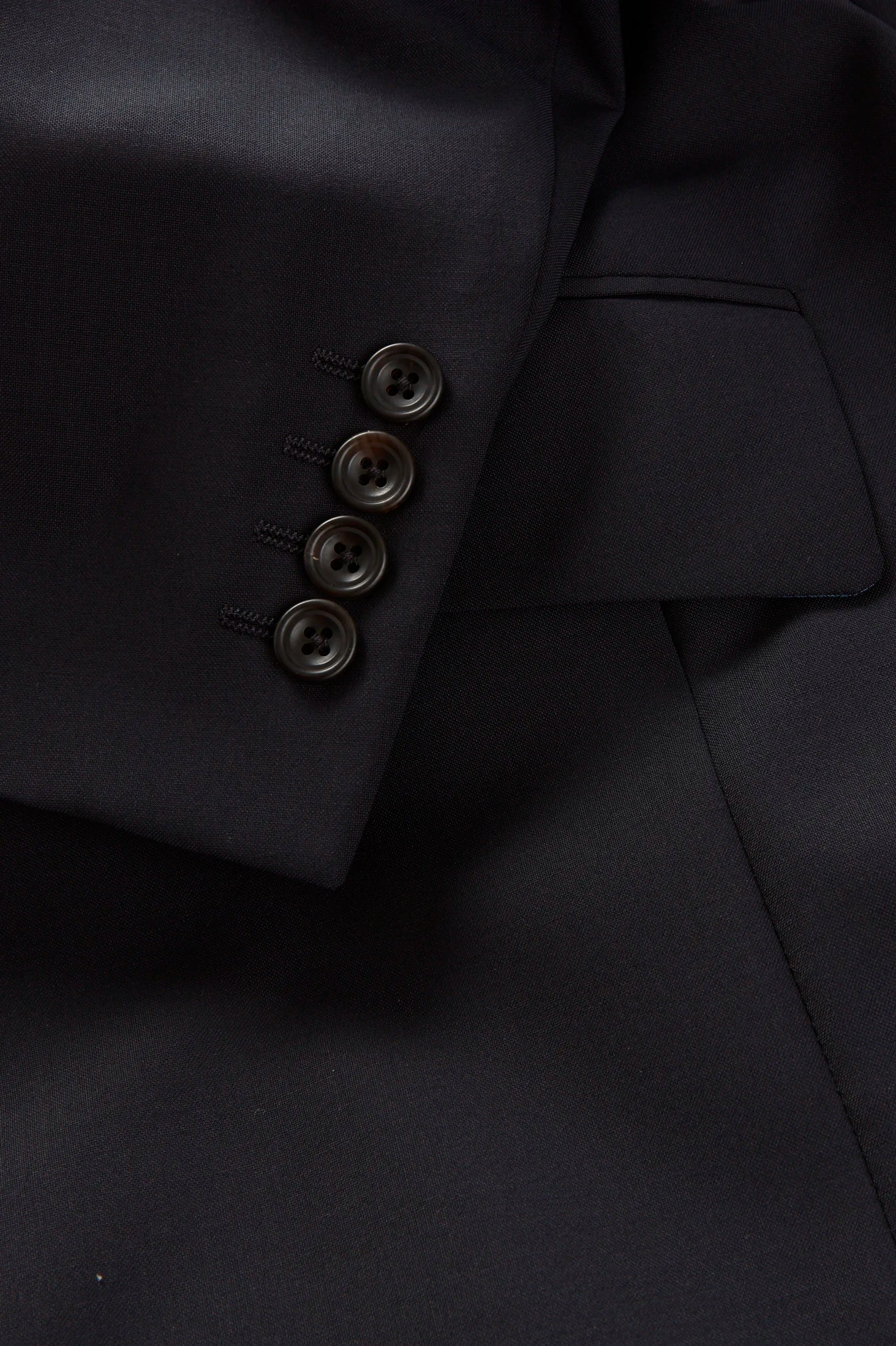 Chapman Suit – Dark Navy Wool & Mohair - Image 3