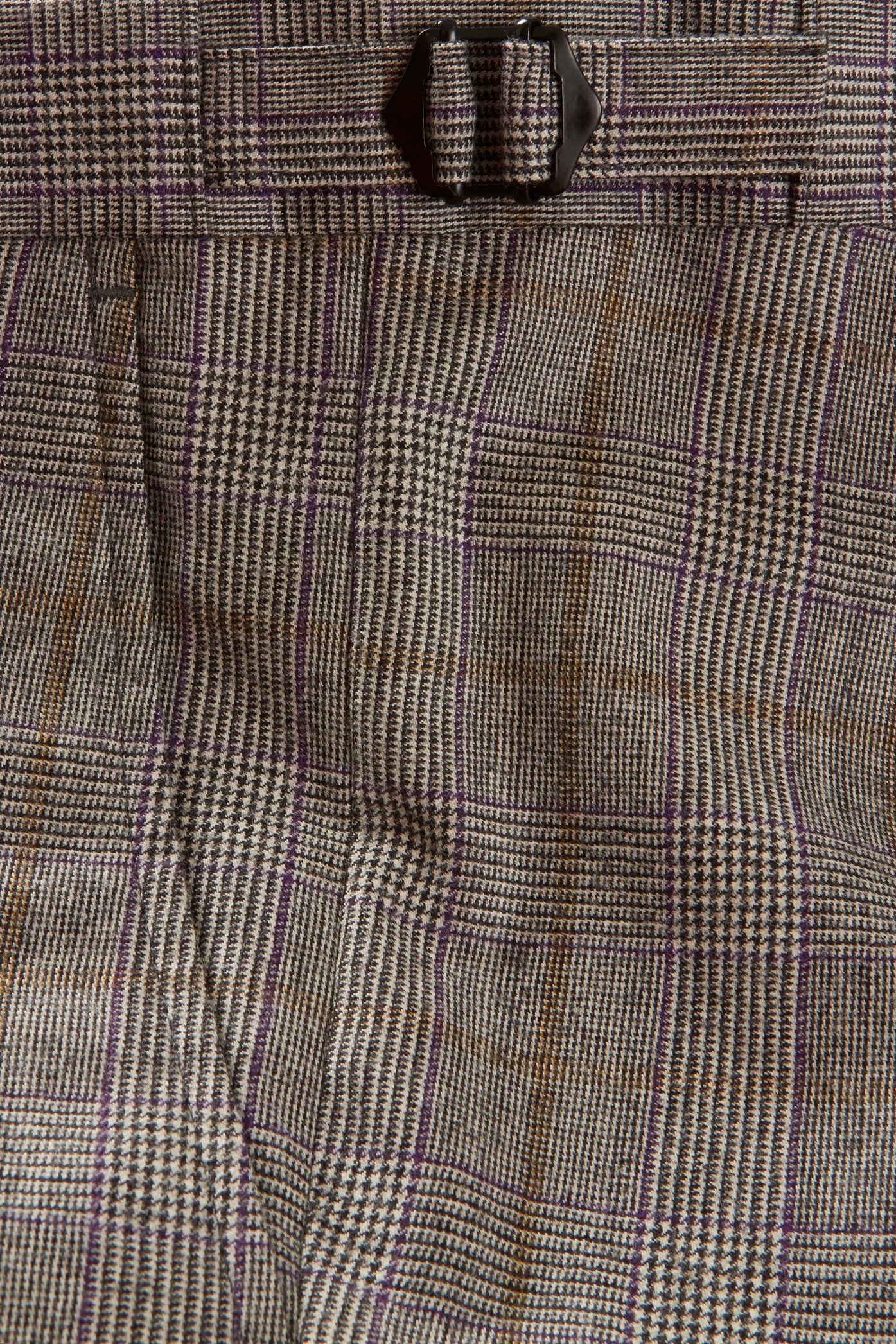 Chapman Suit – Purple & Tan Prince Of Wales Check - Image 4