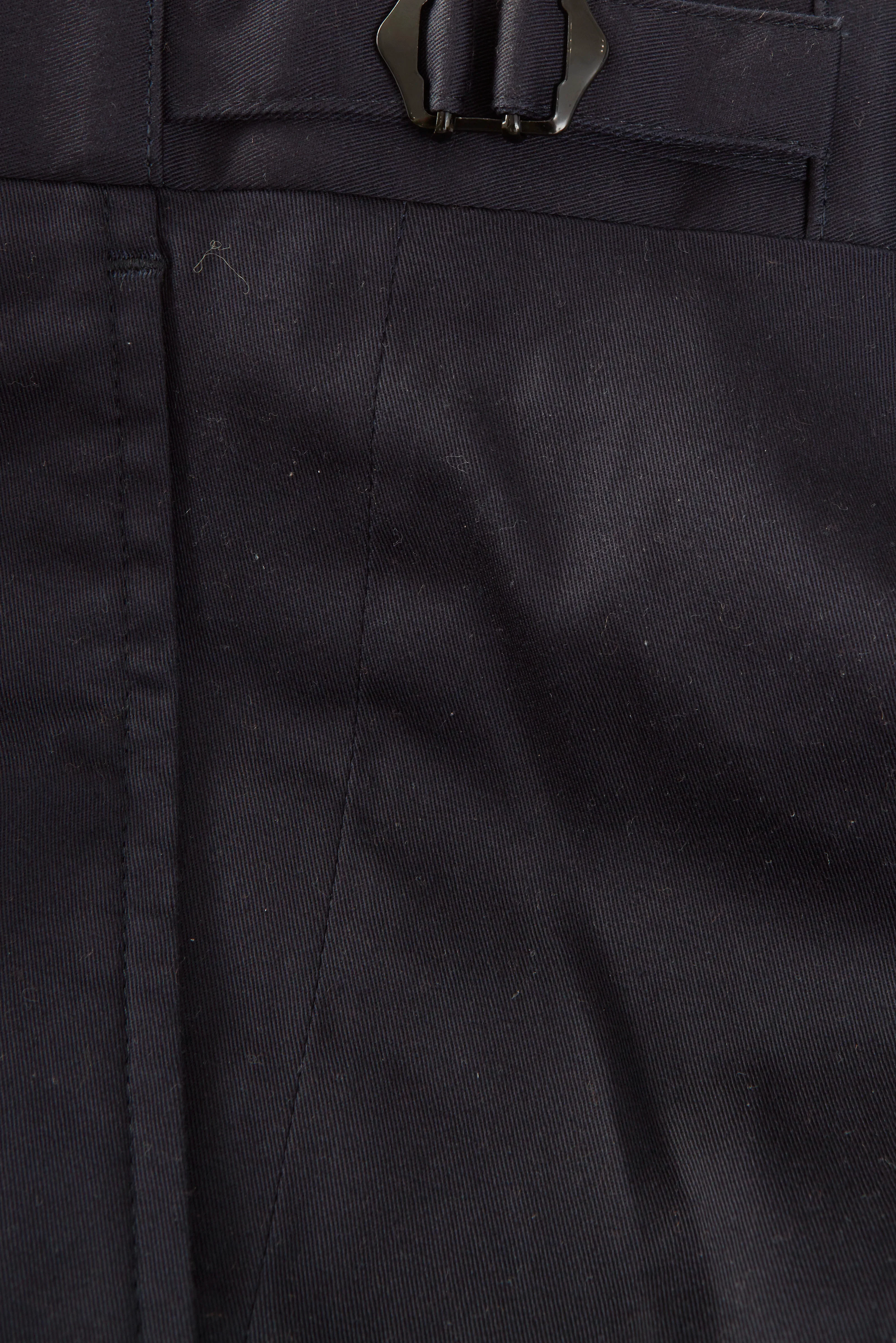 Chapman Trousers – Navy Stretch Cotton Twill - Image 2