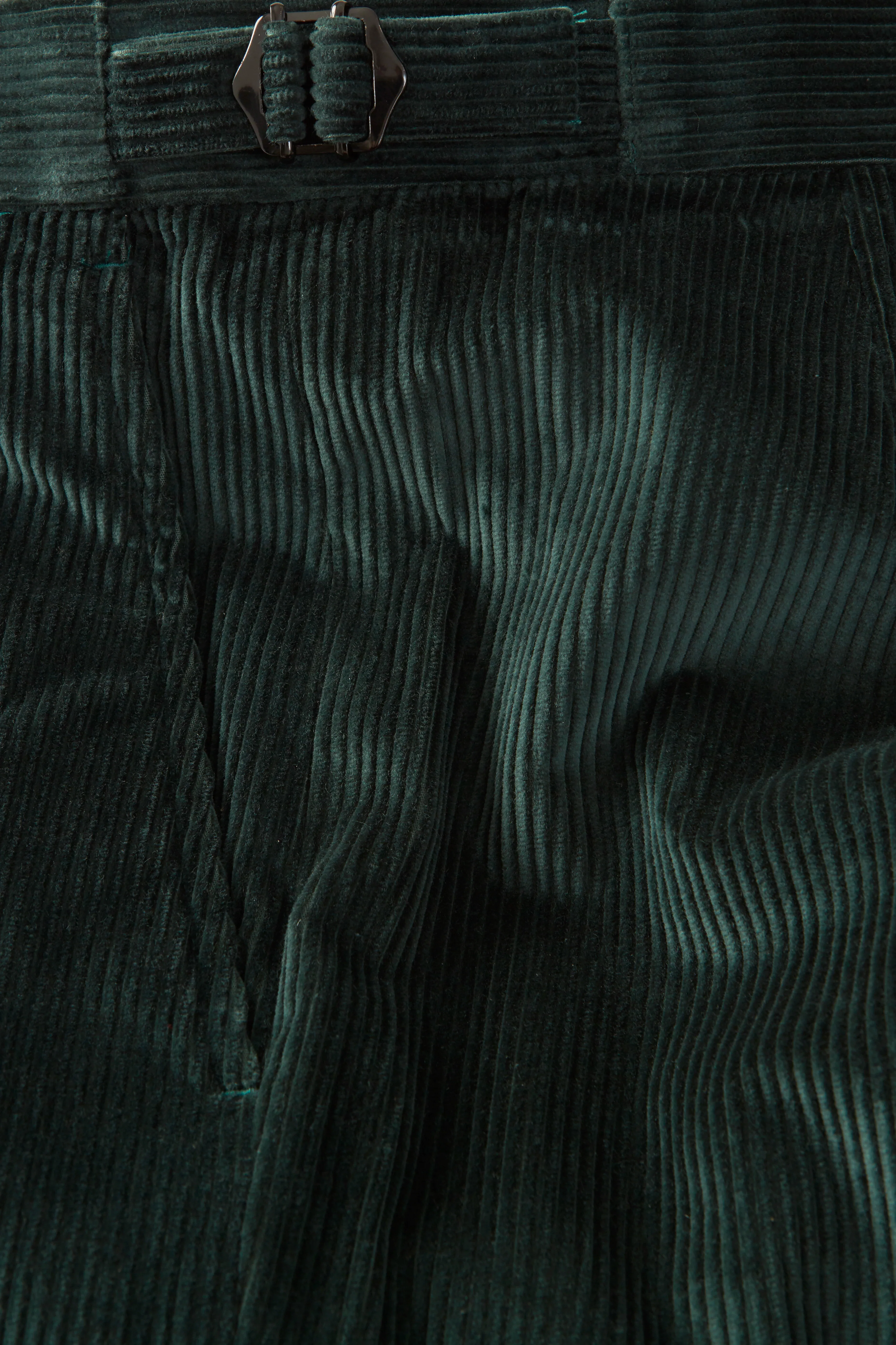 Chapman Trousers – Petrol Cotton Needlecord - Image 2