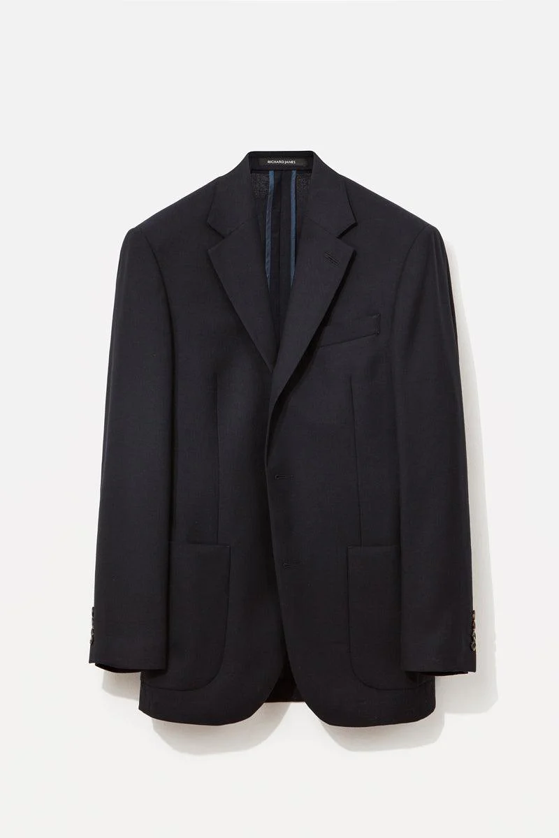 Classic Hopsack Blazer - Image 3