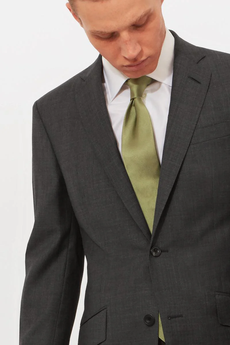 Grey Classic Sharkskin Jacket - Image 4
