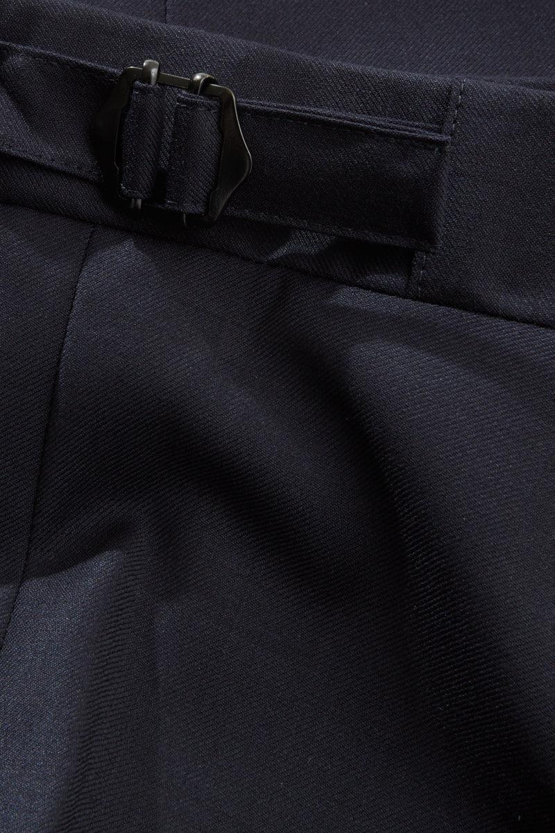 Navy Classic Twill Trousers - Image 4
