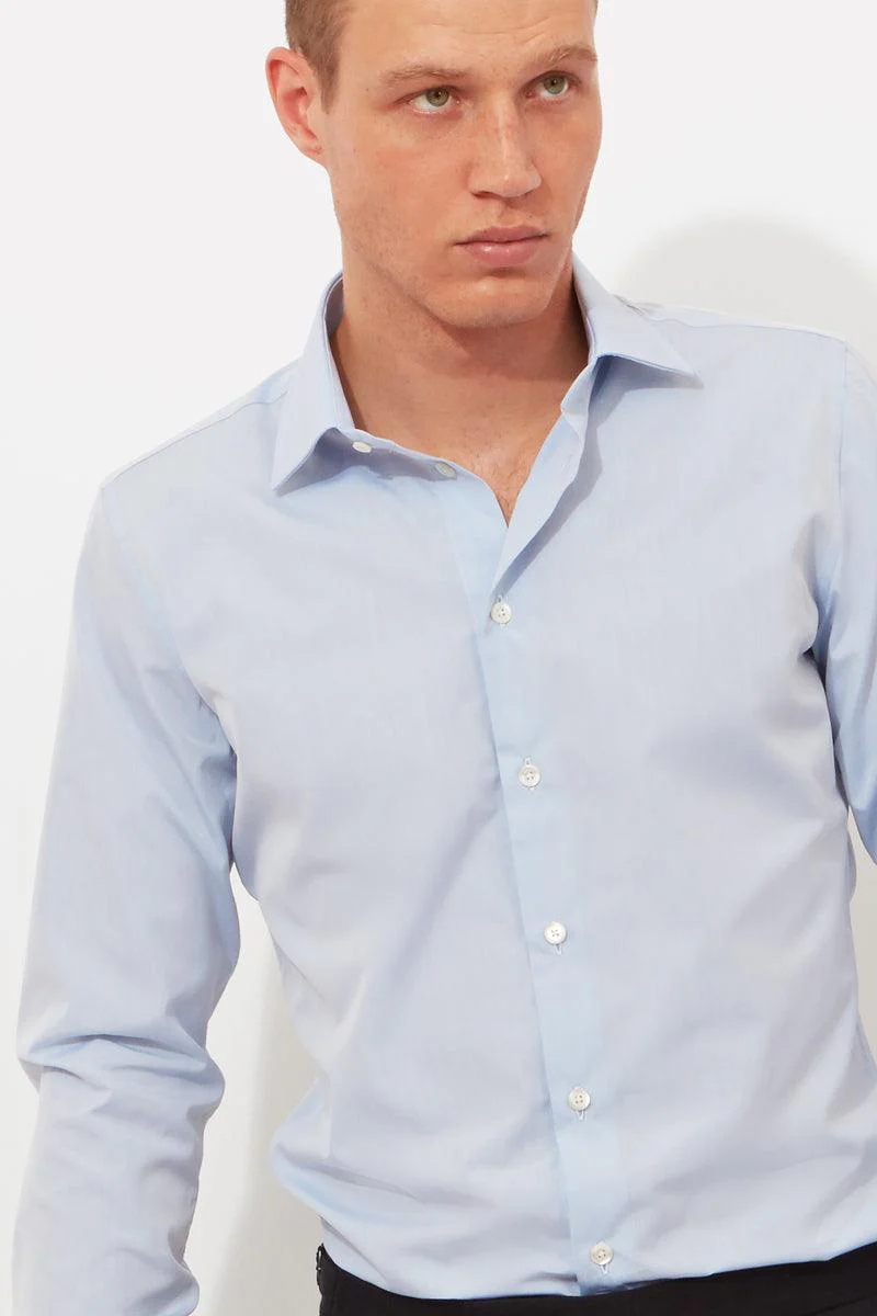 Contemporary Poplin Formal Shirt - Image 3