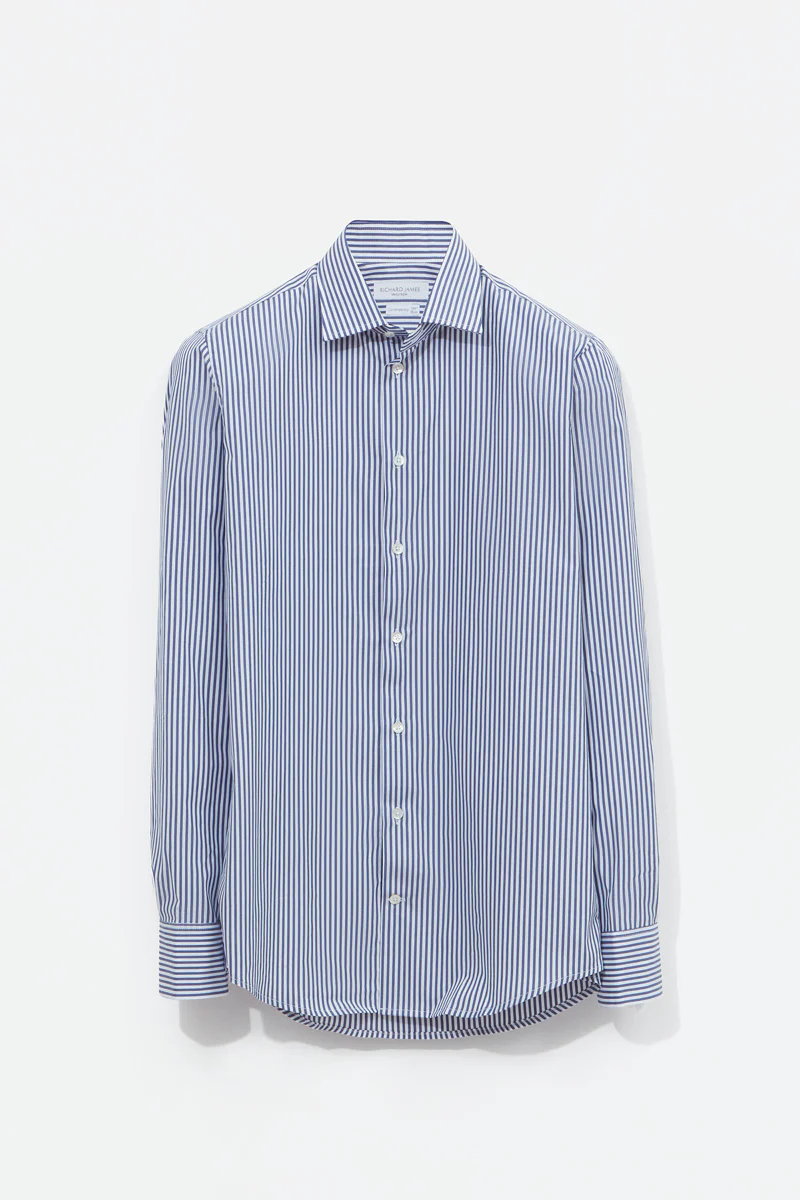 Contemporary Shirt – Navy Bengal Stripe