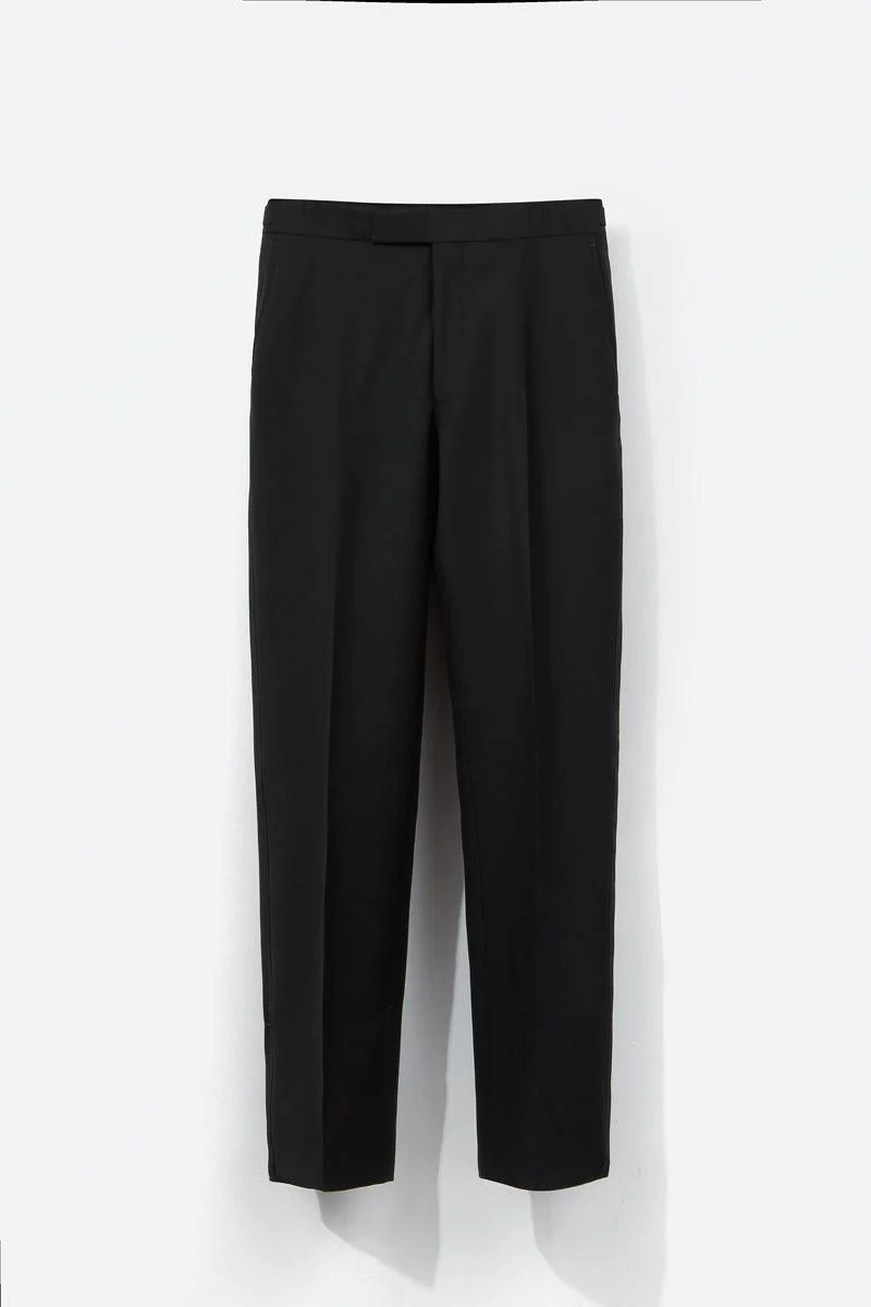 Evening Trousers in Wool & Mohair - Image 3