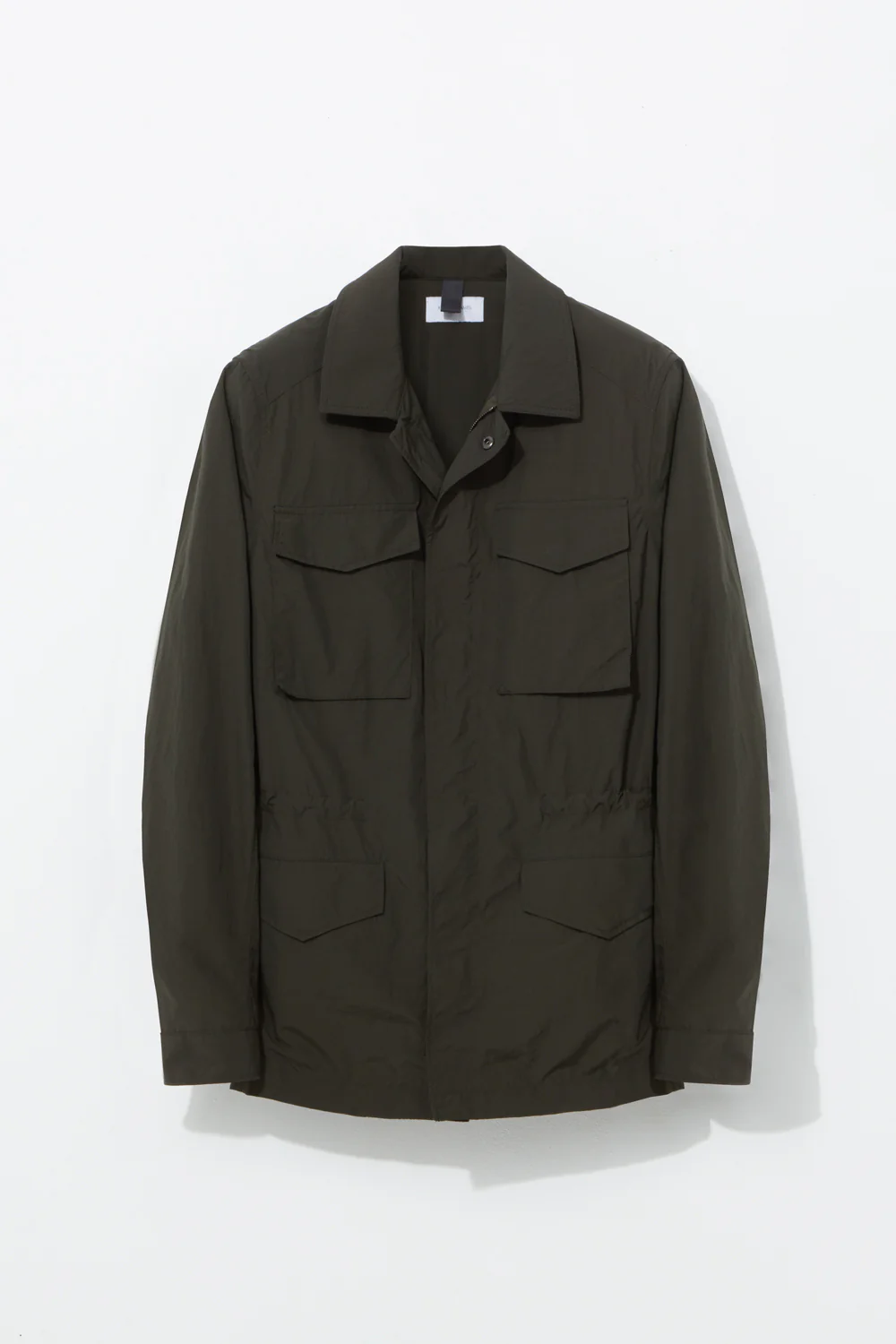 Field Jacket – Lightweight Olive Recycled PA Cotton Blend - Image 3