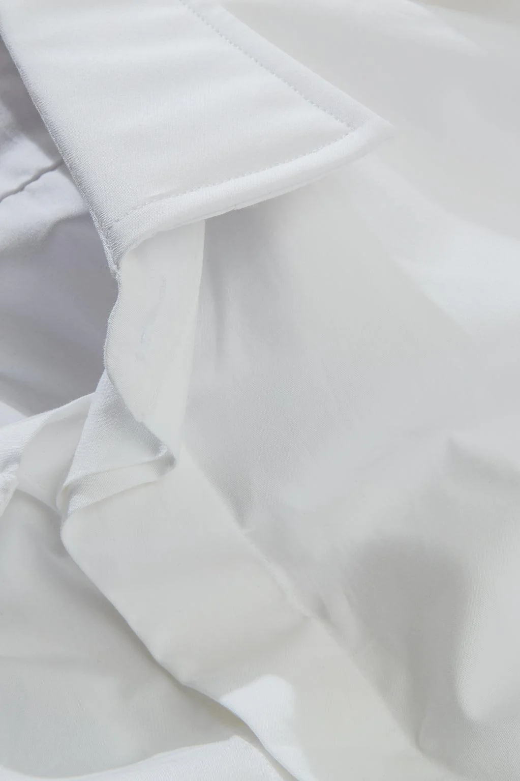 Fly Front Double Cuff Poplin Cotton Shirt - Image 4