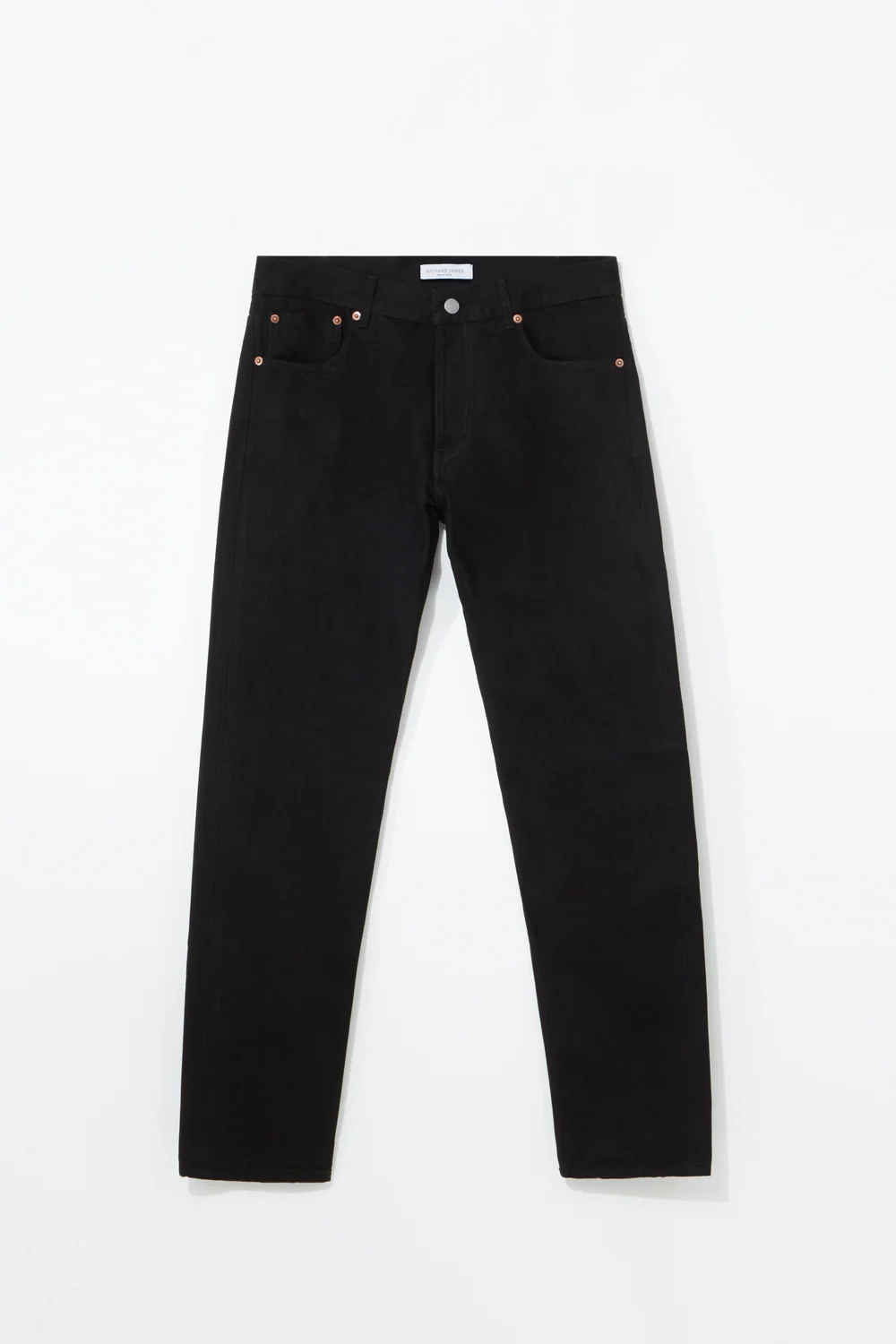 JEANS – BLACK SELVEDGE DENIM - Image 3