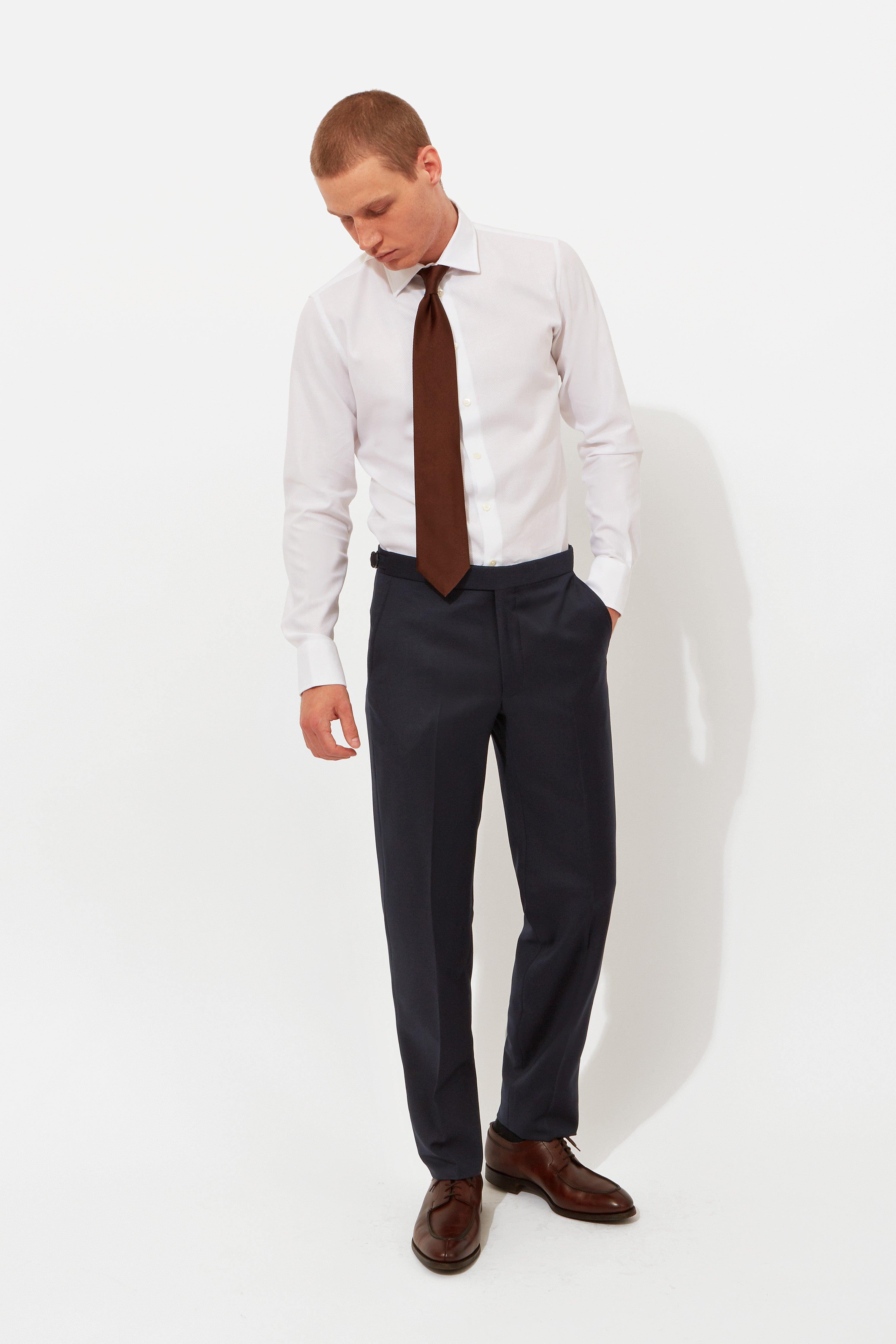 Navy Twill Suit - Image 7