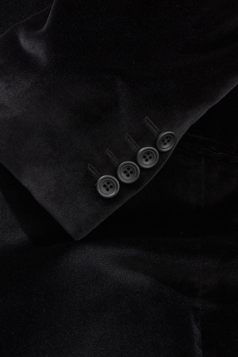Peak Lapel Velvet Jacket - Image 6