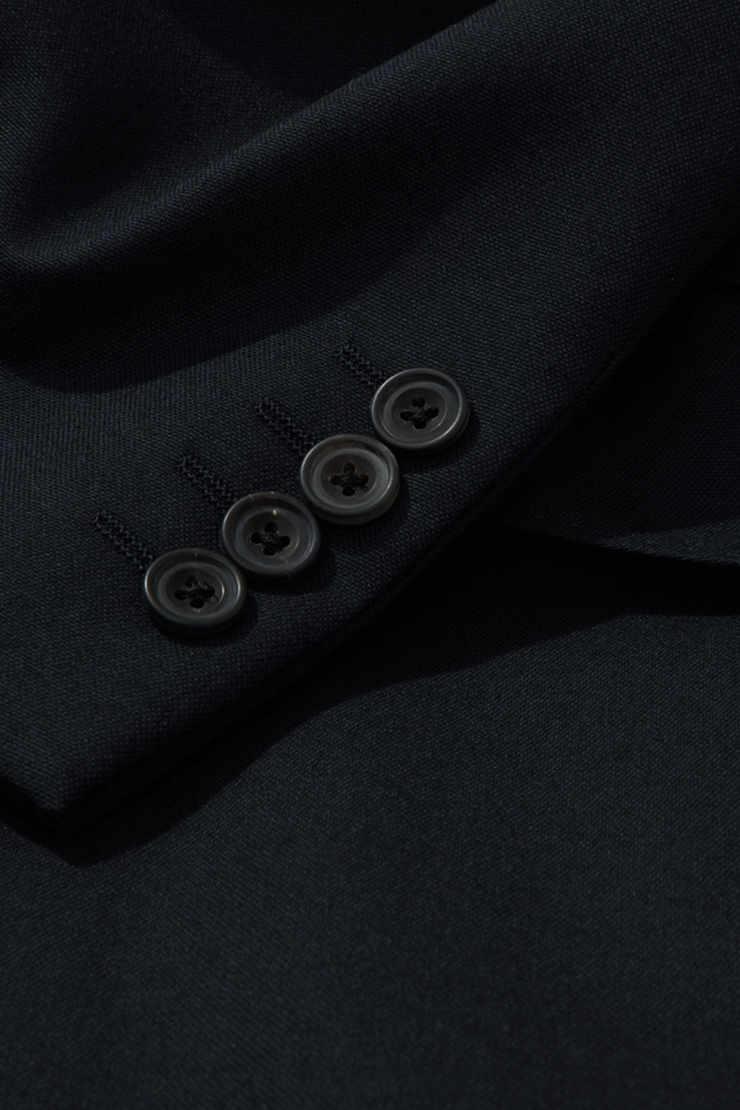 Navy Plainweave Suit - Image 4