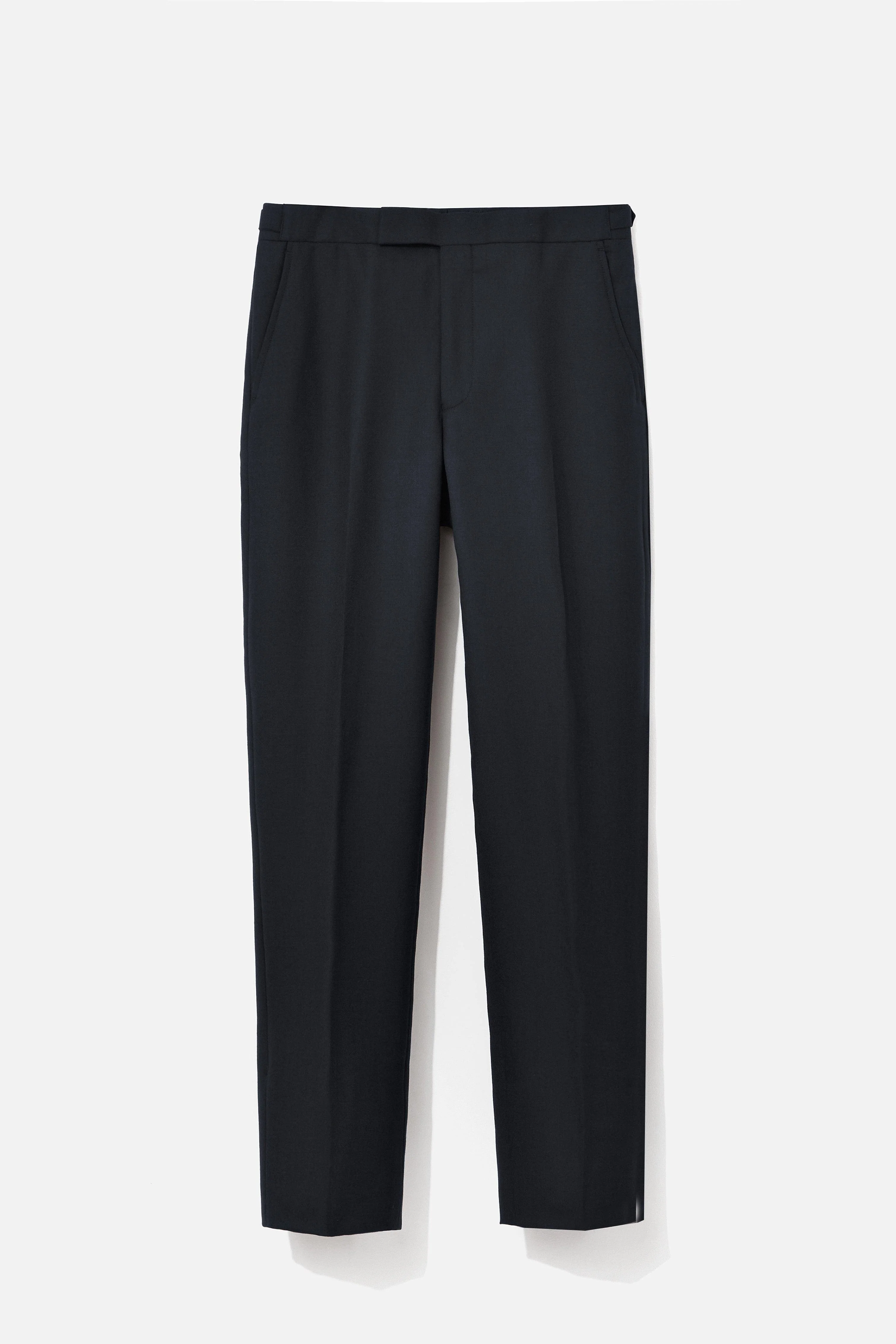 Navy Plainweave Suit - Image 5