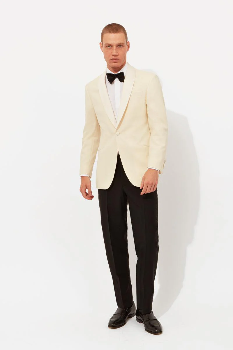Shawl Collar Evening Jacket - Image 5